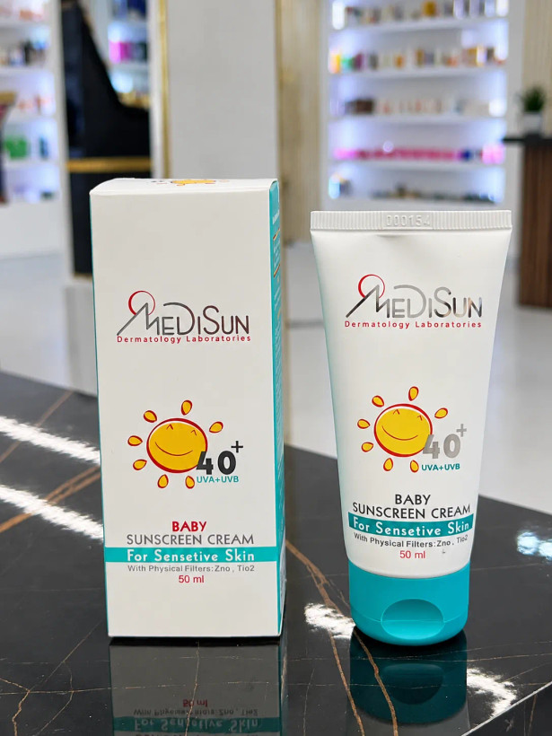 کرم ضد آفتاب کودک مدیسان SPF 40+