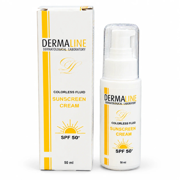 ضد آفتاب درمالاین مدل SPF50