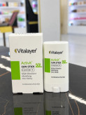 ضد آفتاب استیکی بی رنگ ویتالیر مدل SPF 50