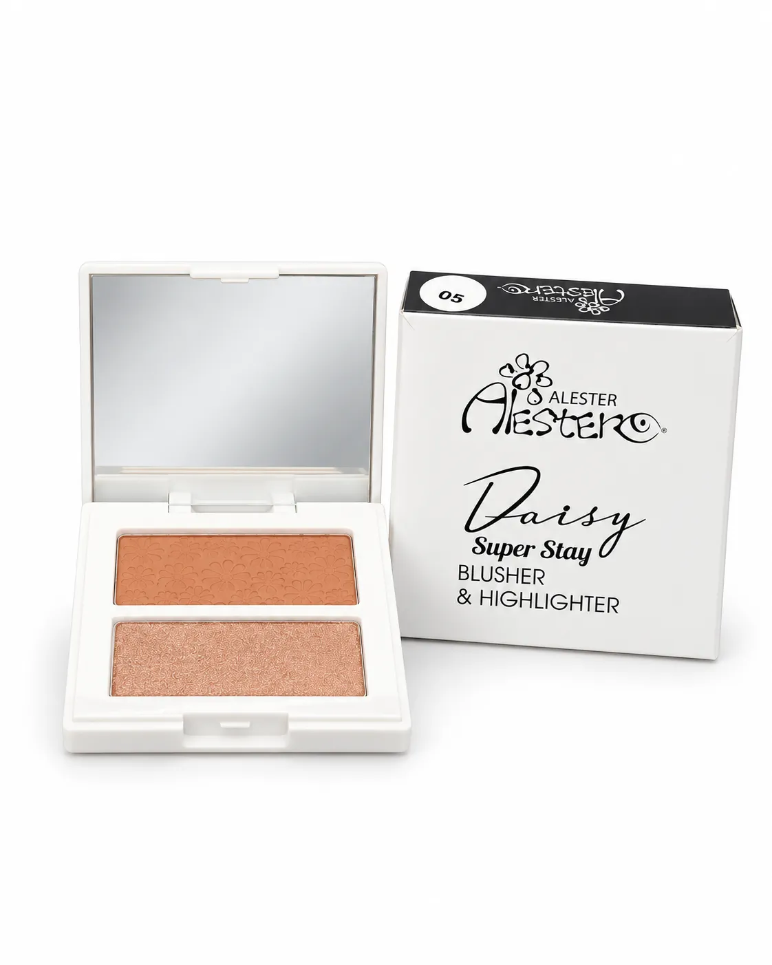 رژگونه و هایلایتر دوکاره آلستر مدل Daisy Super Stay