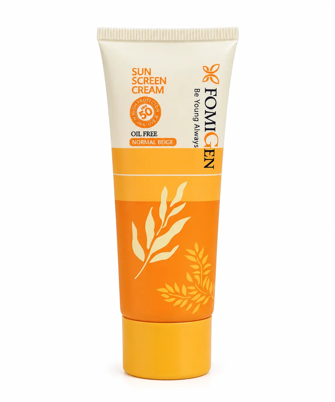 کرم ضد آفتاب رنگی فومیژن SPF 50 بژ نرمال