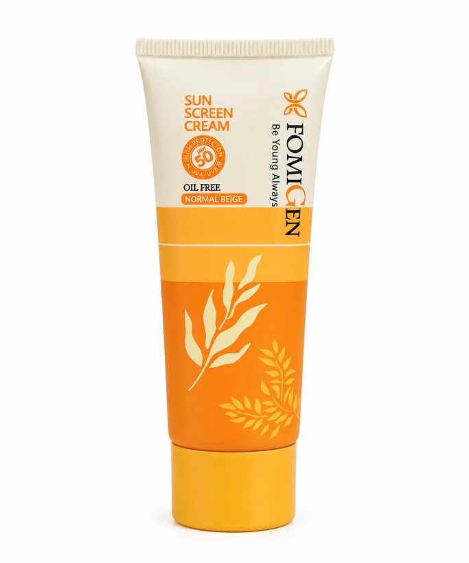 کرم ضد آفتاب رنگی فومیژن SPF 50 بژ نرمال