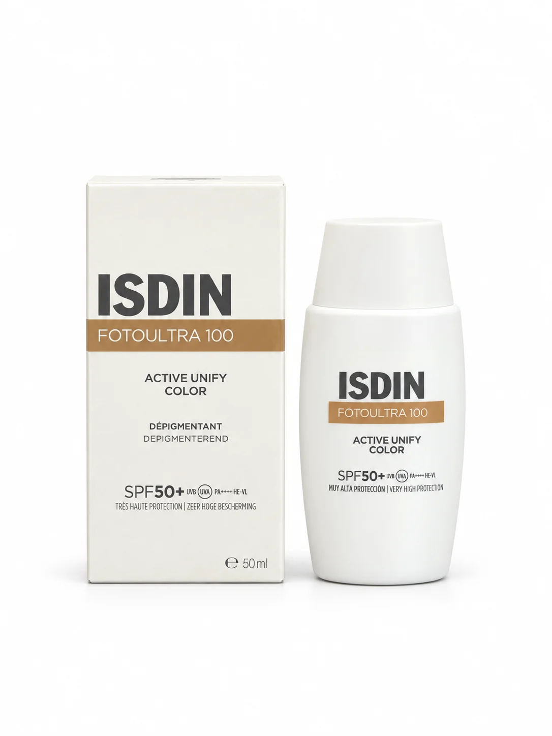 ضد آفتاب ضد لک رنگی ایزدین مدل  SPF 50+