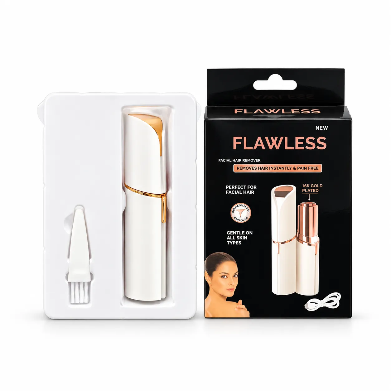 دستگاه موزن صورت بانوان Flawless