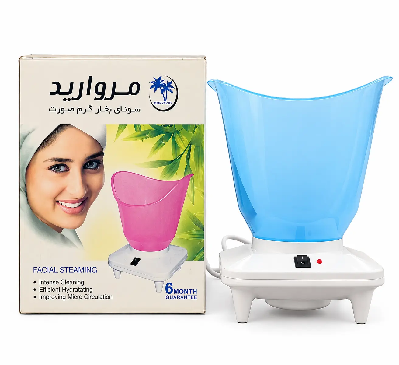 دستگاه بخور گرم صورت مروارید