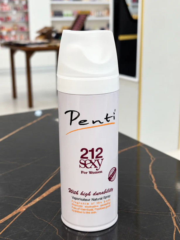 اسپری خوشبوکننده بدن زنانه پنتی مدل 212 Sexy For Women