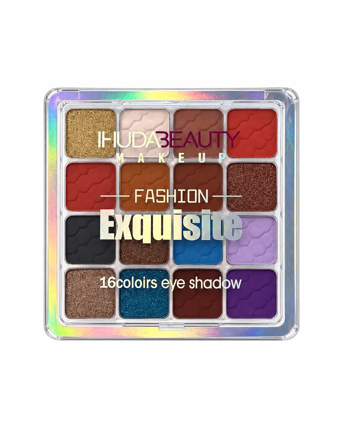 پالت سایه چشم ۱۶ رنگ هدا بیوتی مدل Fashion Exquisite