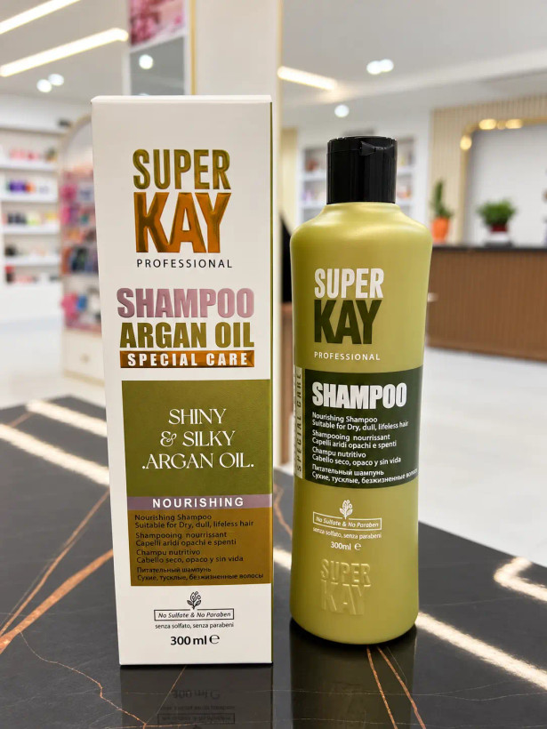 شامپو آرگان بدون سولفات سوپر کی مدل Argan Oil Special Care