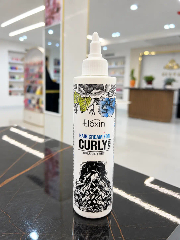 کرم مو مخصوص موهای فر الوکسین مدل Curly Hair