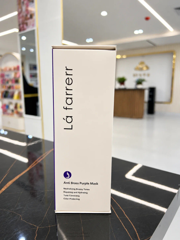ماسک موی ضد زردی لافارر مدل Anti Brass Purple Mask