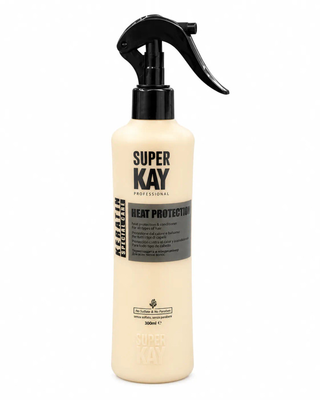 اسپری محافظ حرارت مو سوپر کی مدل Keratin Heat Protection