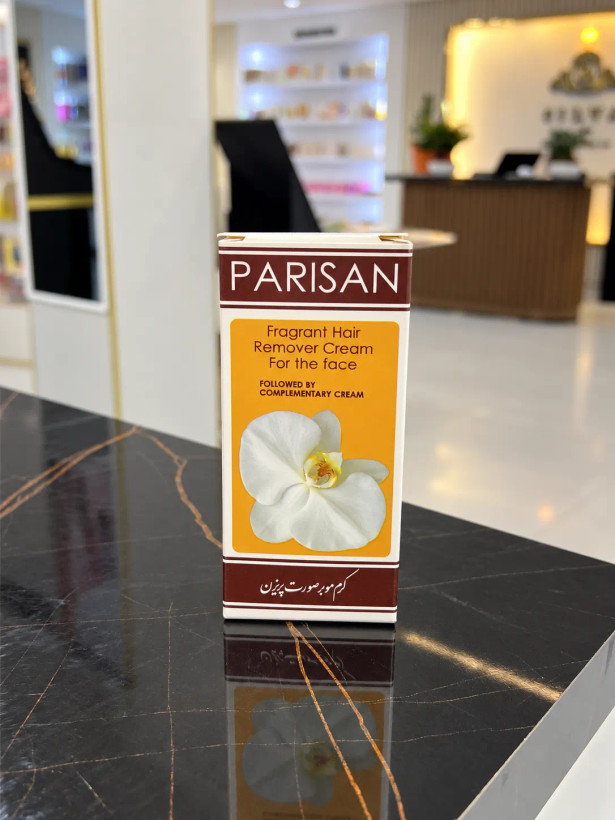کرم موبر صورت پاریسان (Parisan) همراه با کرم مکمل
