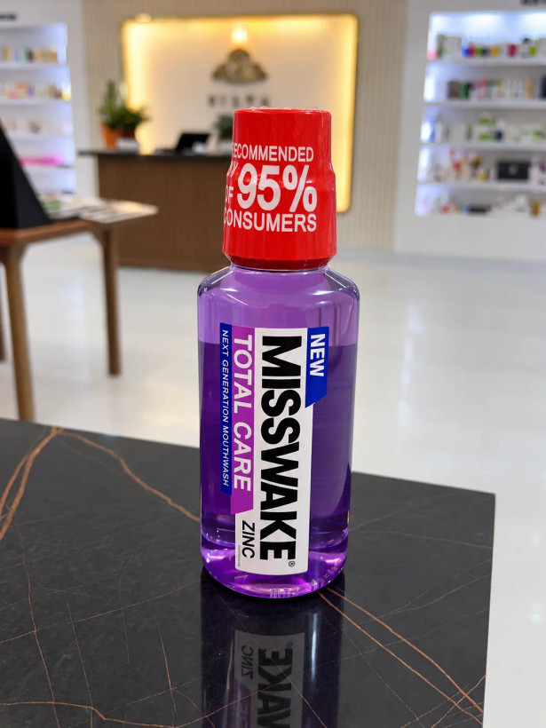 دهانشویه میسویک مدل توتال کر حاوی زینک (Misswake Total Care)